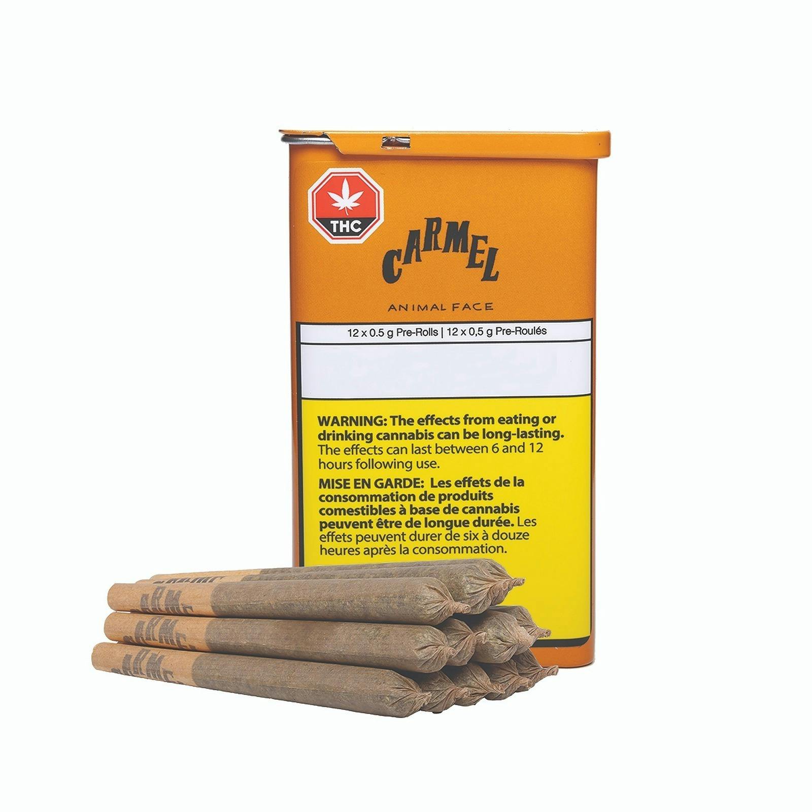 Carmel - Animal Face Pre-Roll - 12x0.5g