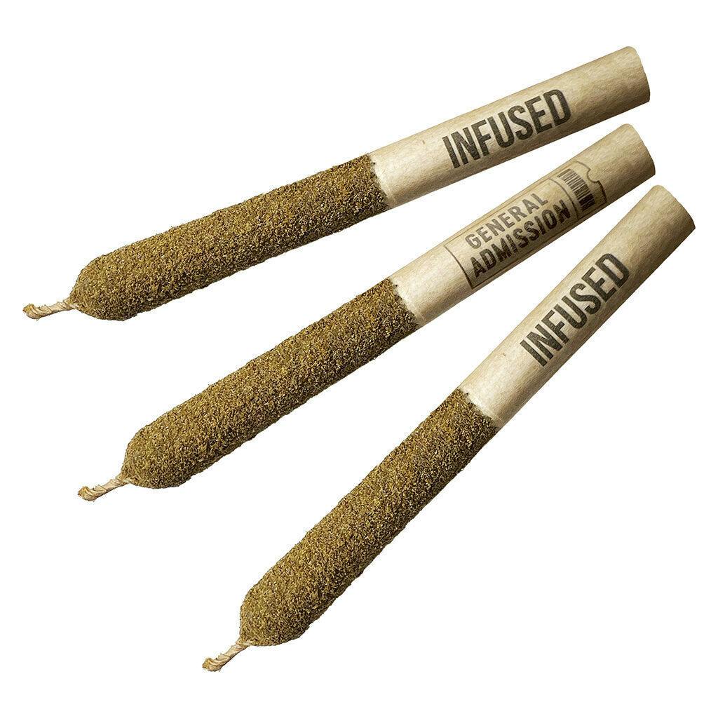 General Admission - Cactus Juice Distillate Infused Pre-Roll - 3x0.5g