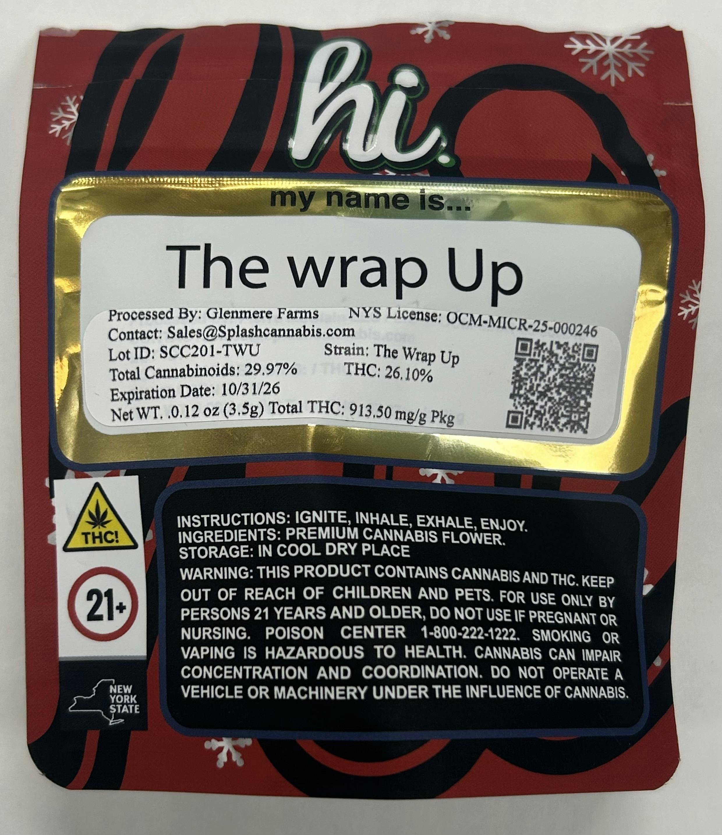 HI | Flower | The Wrap Up | 3.5g