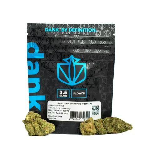 Dank | Indoor Flower | Purple Panty Dropper | 3.5g