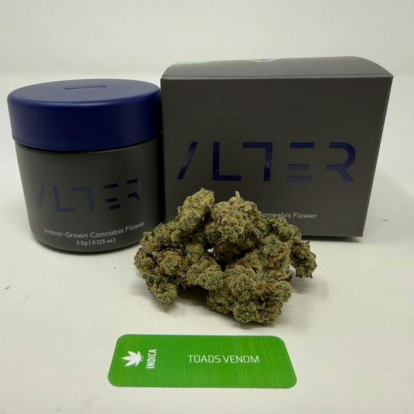 Alter | Indoor Flower | Toad Venom | 3.5g