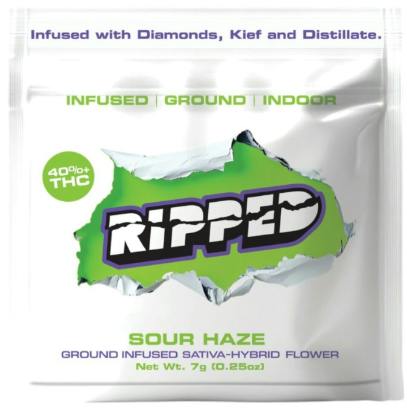 Ripped | Infused Ready to Roll | Sour Haze | 7g