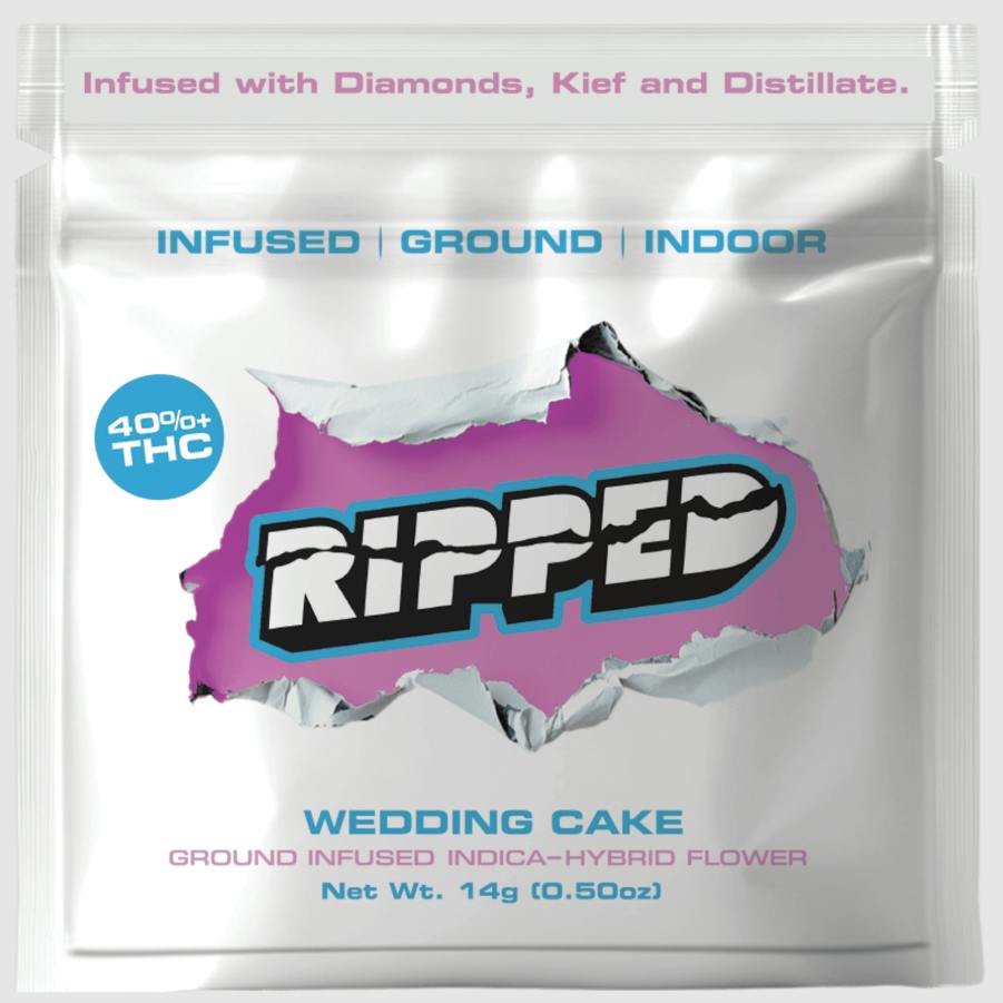 Ripped | Infused Ready to Roll | Wedding Cake | 14g