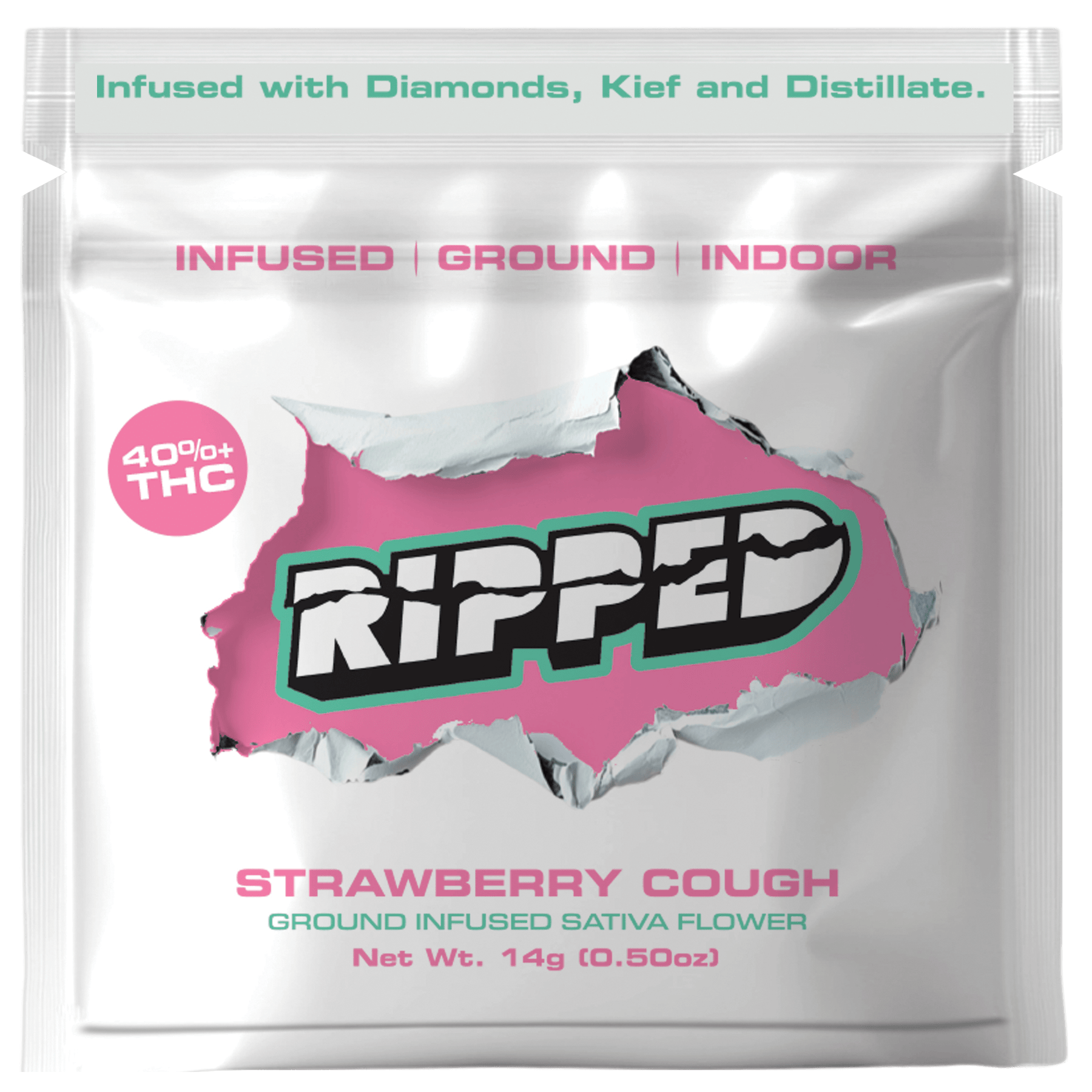 Ripped | Infused Ready to Roll | Strawberry Cough | 14g