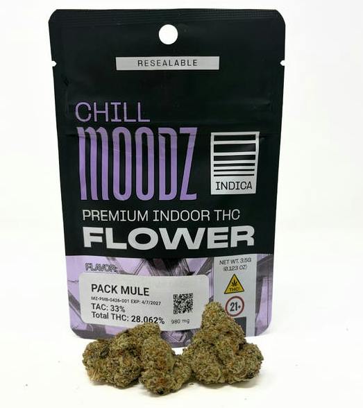 Moodz | Flower | Pack Mule | 3.5g
