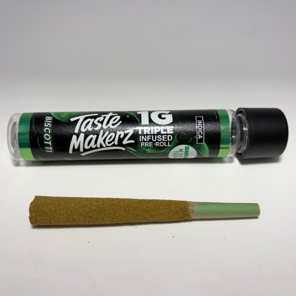 Taste Makerz | Infused Preroll | Biscotti | 1g at Flower Shak