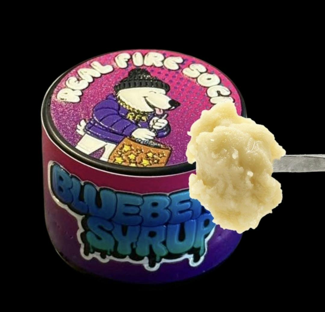 Live ROSIN Blueberry Syrup RFS