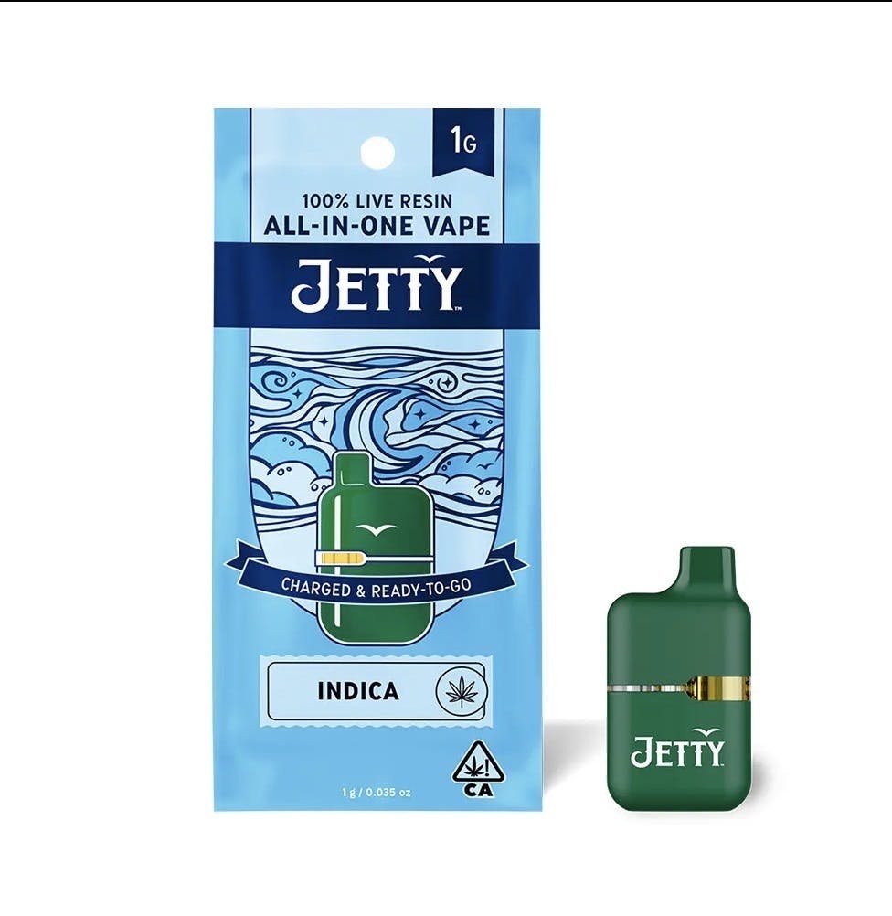 Jetty All-in-One 100% Live Resin 1g Donny Burger