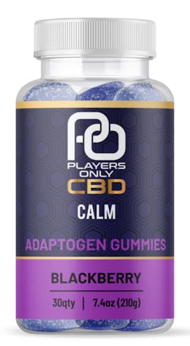 HHEMP - P/O - Blackberry - CBD Adaptogen Gummies - 30ct