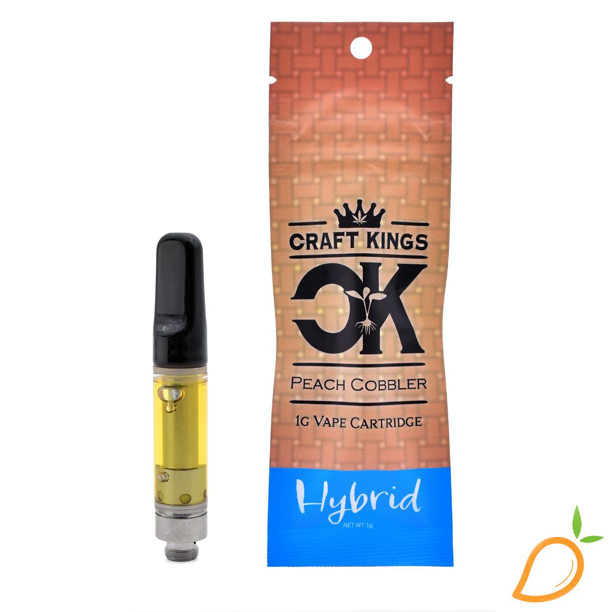 1g Peach Cobbler Vape Craft Kings