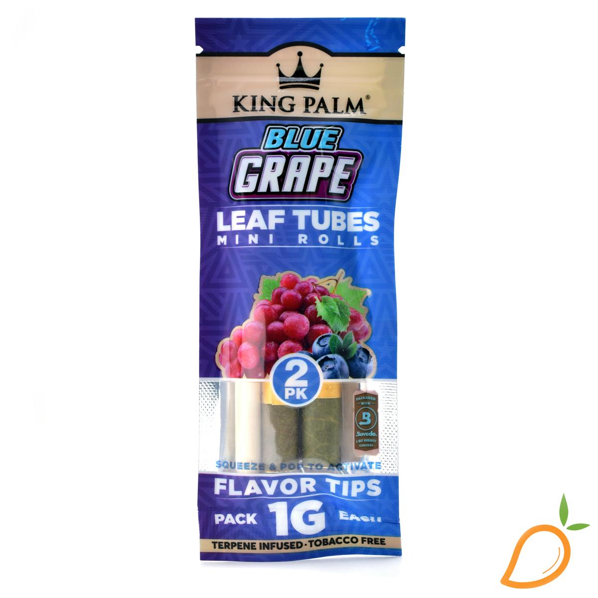 2pk King Palm Blue Grape Terps Minis
