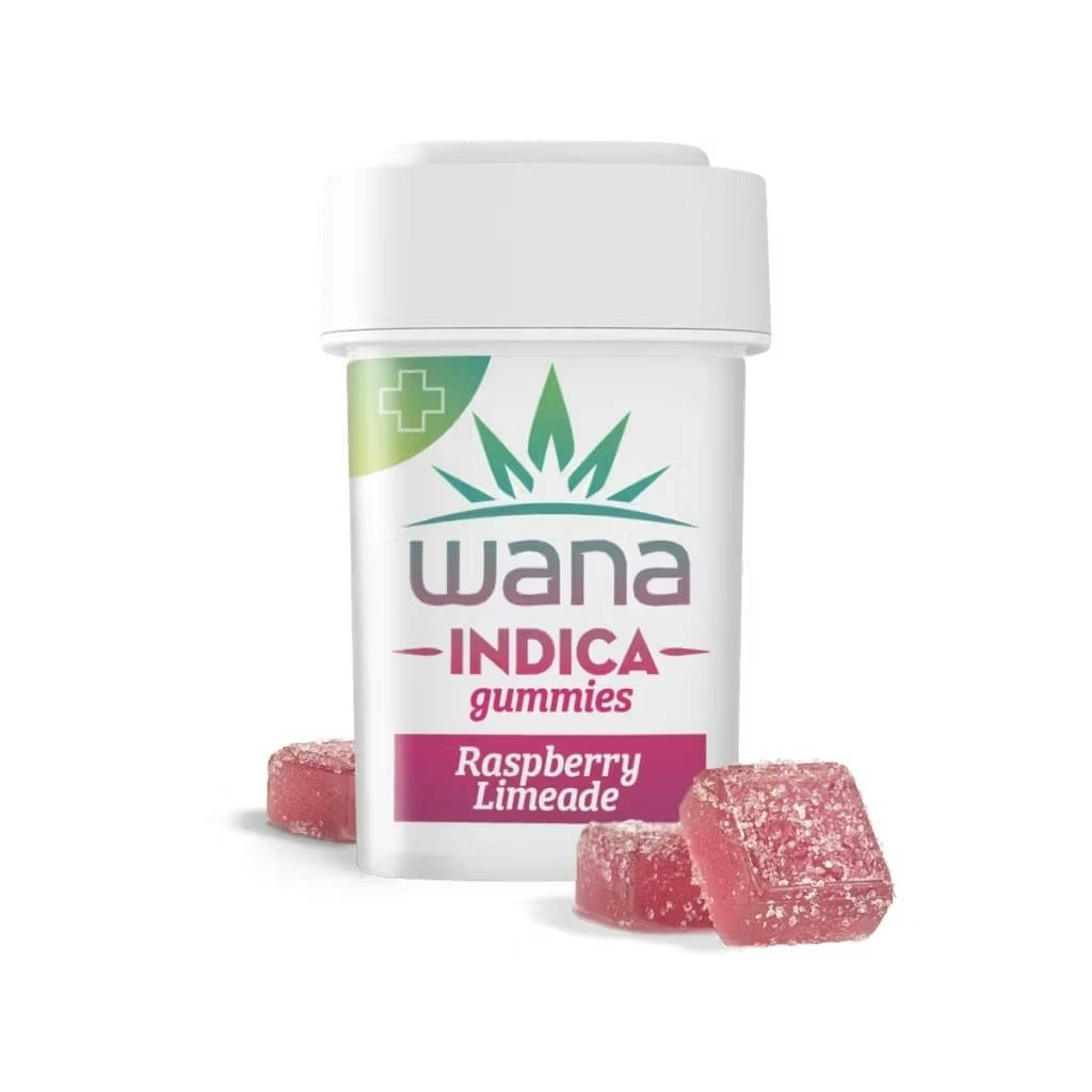 Wana - Gummies - Raspberry Limeade - Sativa - 1000mg