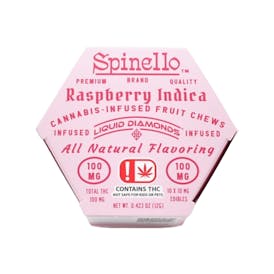 Smokiez | Liquid Diamond Gummies - Spinello | Raspberry - 100mg