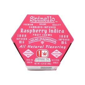 Smokiez | Liquid Diamond Gummies - Spinello | Raspberry - 1000mg