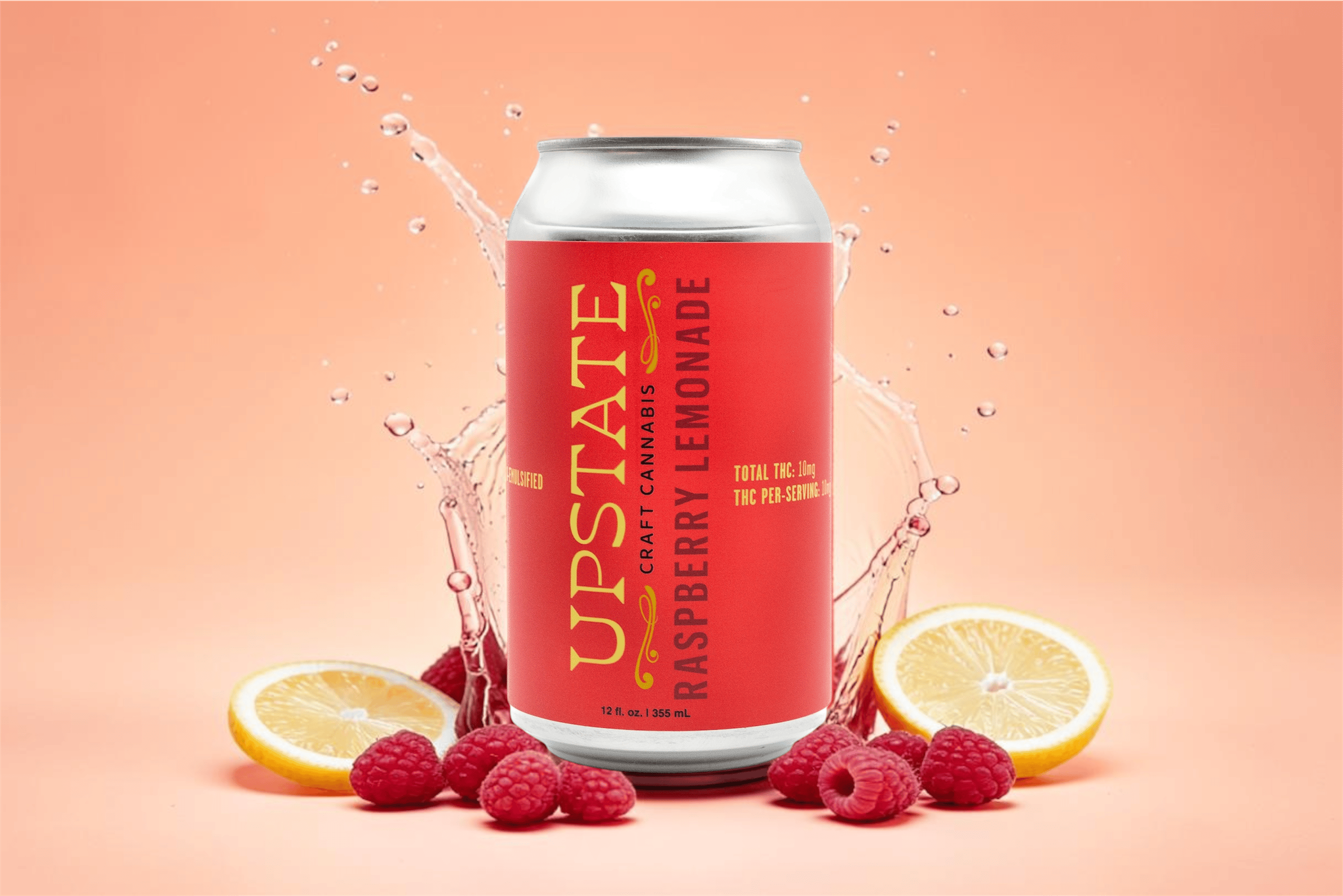 Beverages | UpState | 10mg | Raspberry Lemonade at Yeti Greenery