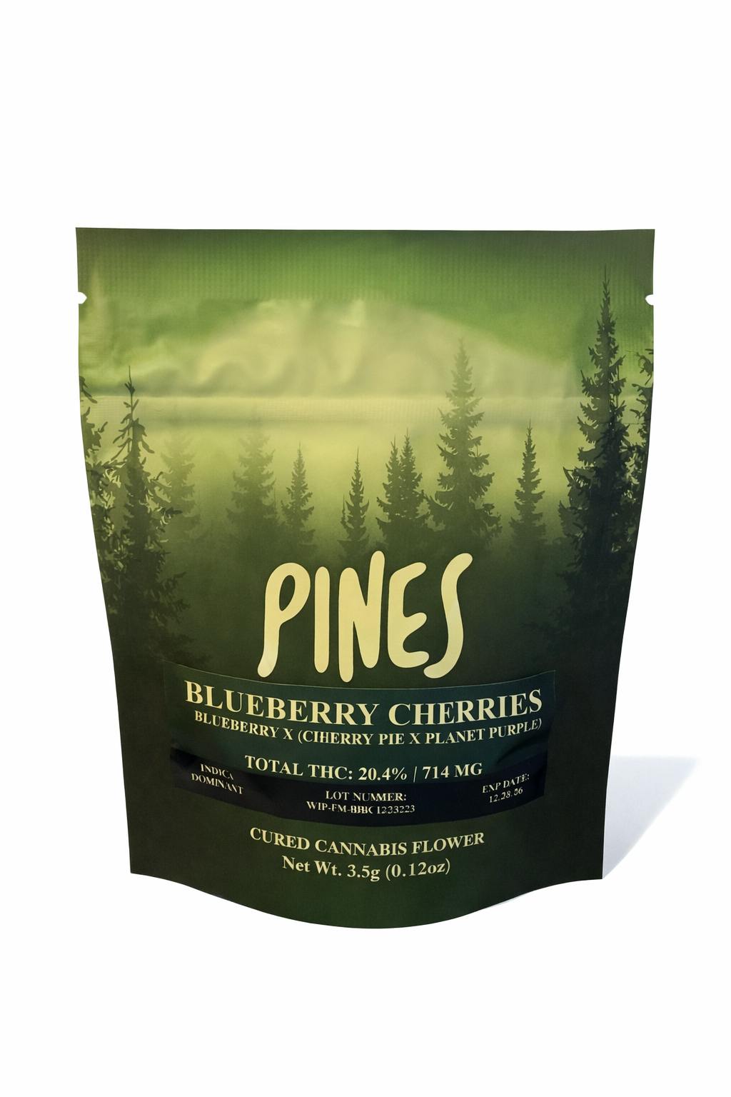 Pines | 3.5g | Blueberry Cherries at Yeti Greenery
