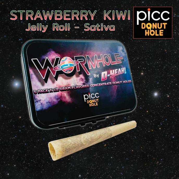 O-YEAH! | 5pk - .5g (2.5g TW) | Strawberry Kiwi Jelly Roll