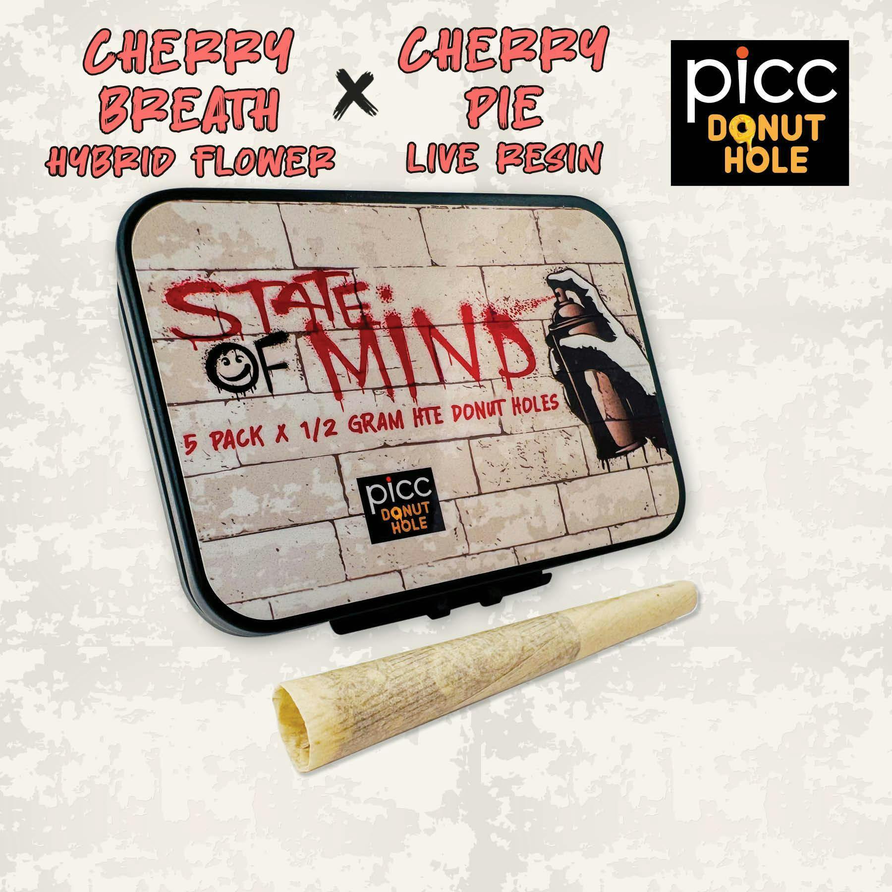 State of Mind | 5 pk - .5g (2.5g TW) | Cherry Breath x Cherry Pie Live Resin