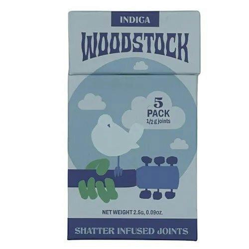 Infused Pre-Roll | Woodstock | .5g - 5pk (2.5g TW) | Mule Fuel x Do Si Do (Shatter Infused)