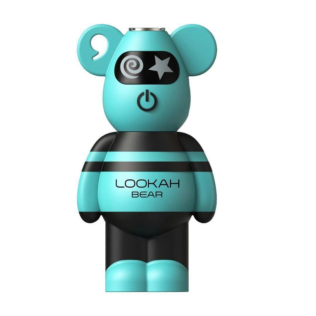 Lookah | Bear | 510 Battery | Cyan at Yeti Greenery