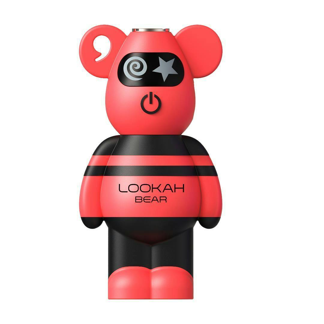 Lookah | Bear | 510 Battery | Red at Yeti Greenery