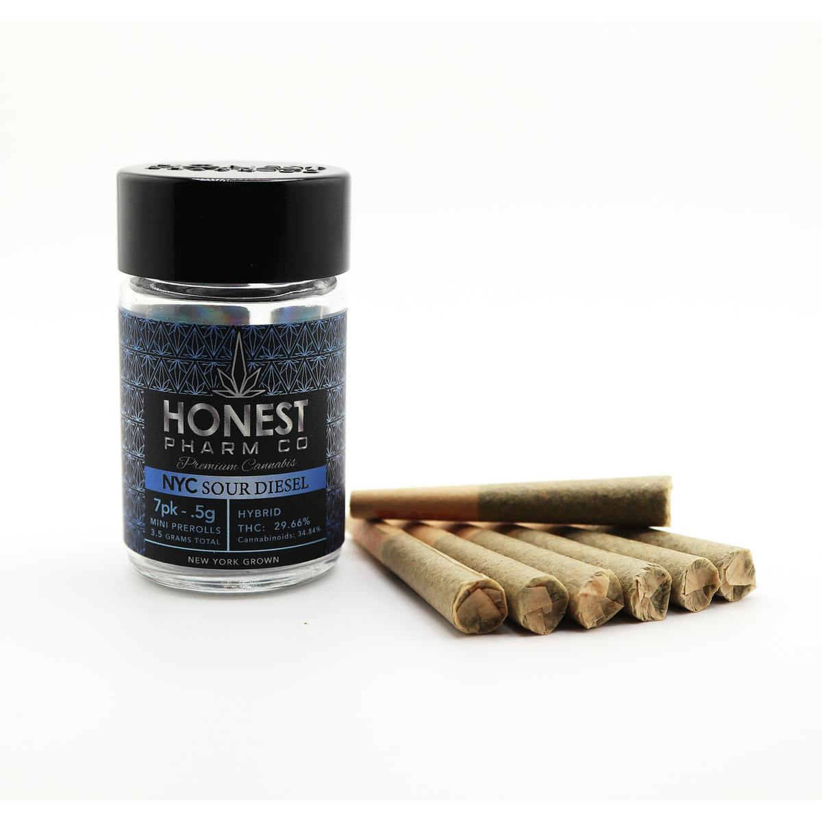 Pre-Roll | Honest Pharm Co | 3.5g (7 pk-.5g) | NYC Sour Diesel