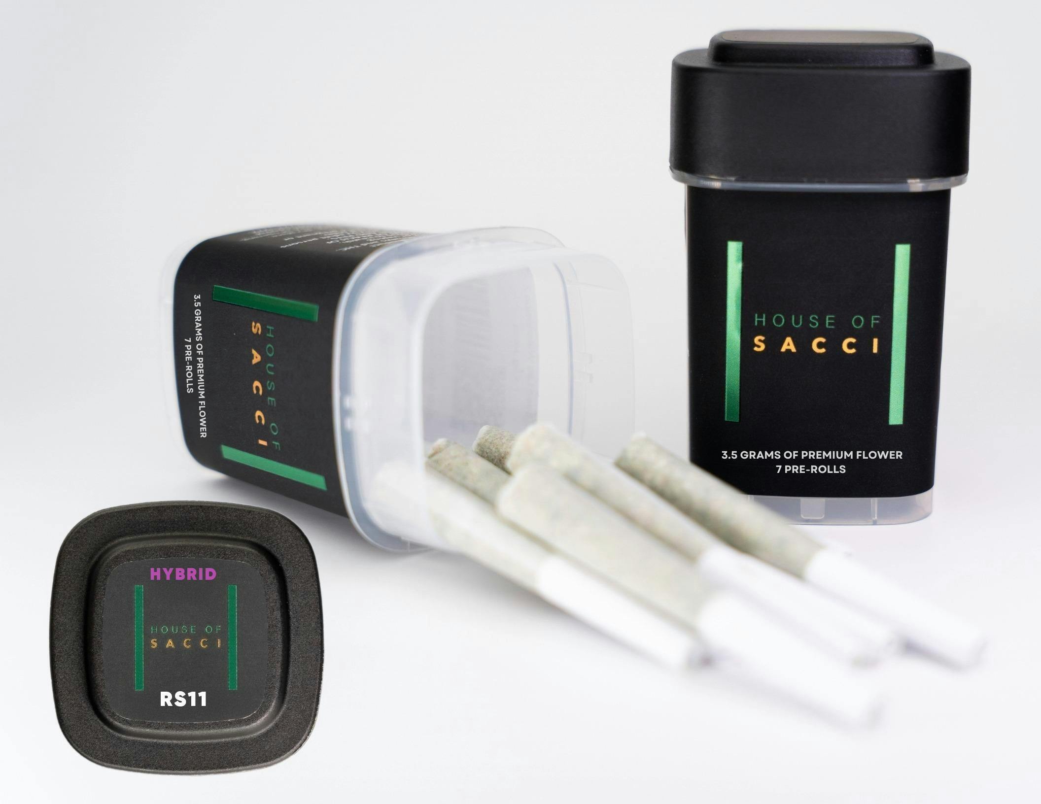 House of Sacci | 7 x 0.5g Multipack 3.5g Total Weight | RS11