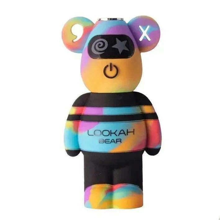 Lookah | Bear | 510 Battery | Yellow Tie-Dye at Yeti Greenery