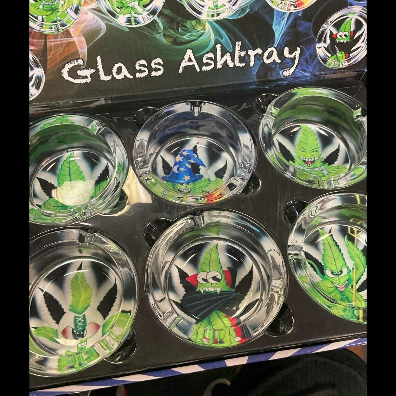 fujima glass ashtray