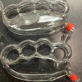 brass knuckles bong