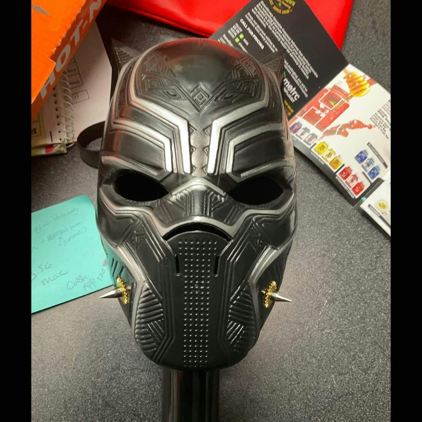 black panther mask
