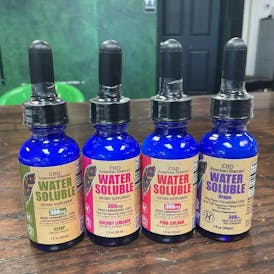 Water soluble cbd tincture