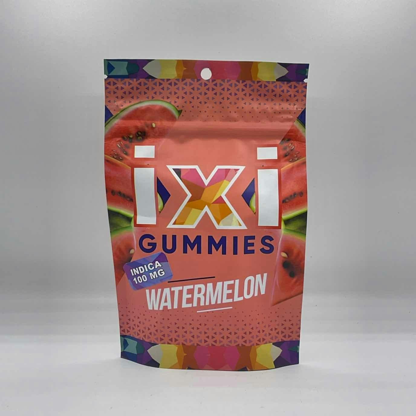 ixi gummie- 100mg- Indica- Watermelon