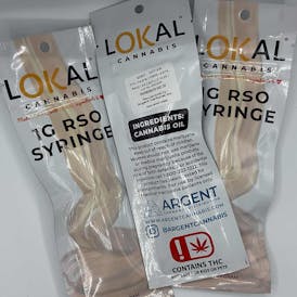 Lokal - GMO - 1g RSO Syringe