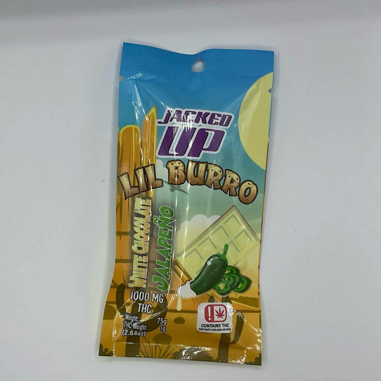 Lil Burro White Chocolate Jalapeno 1000mg