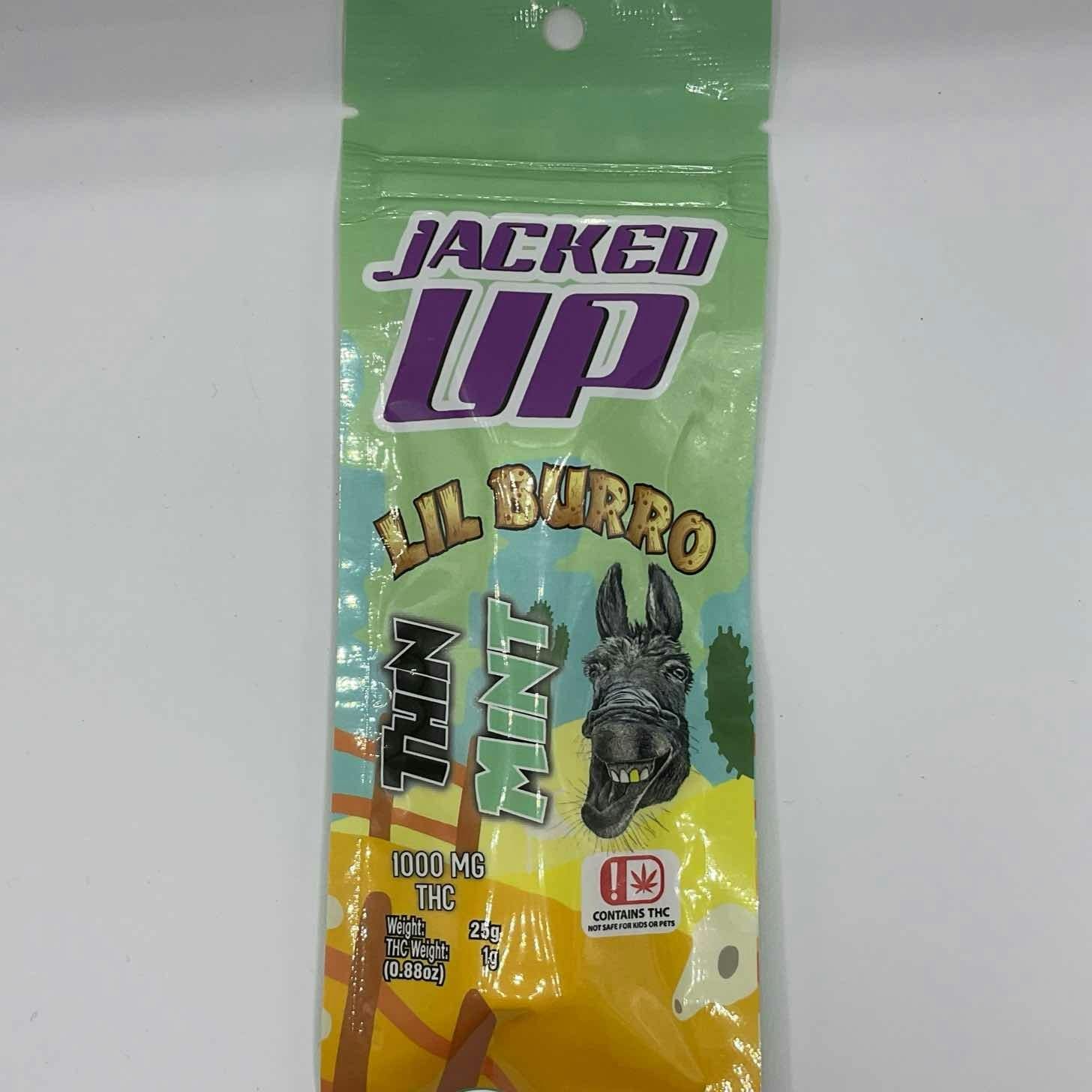 Lil Burro Thin Mint Milk Chocolate 1000mg