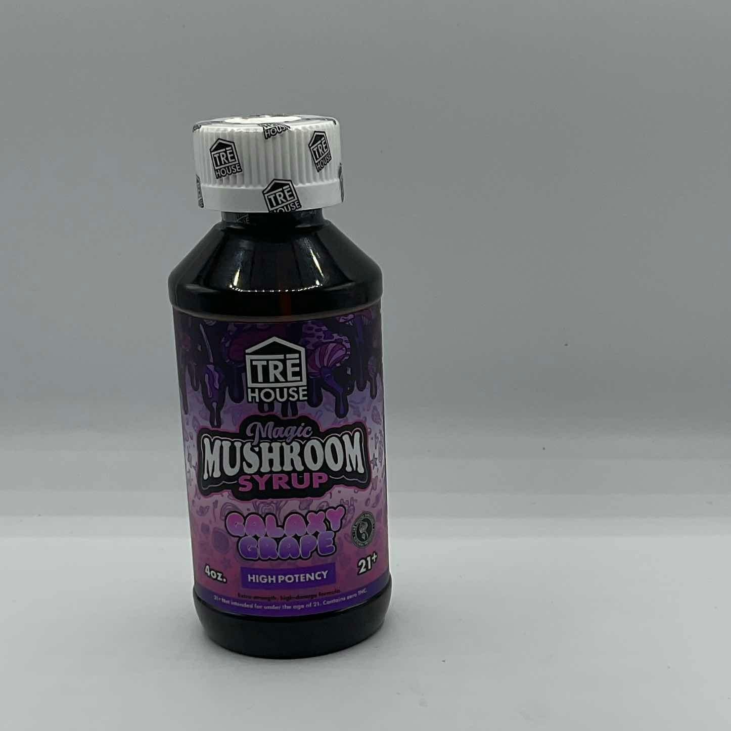 Magic Mushroom Syrup grape and strawberry