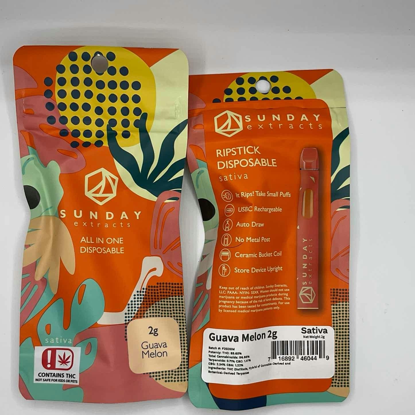 2g All In One - Distillate - Guava Melon