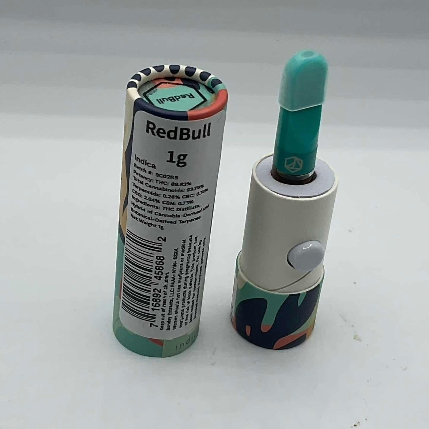 1g Distillate Cartridge - RedBull