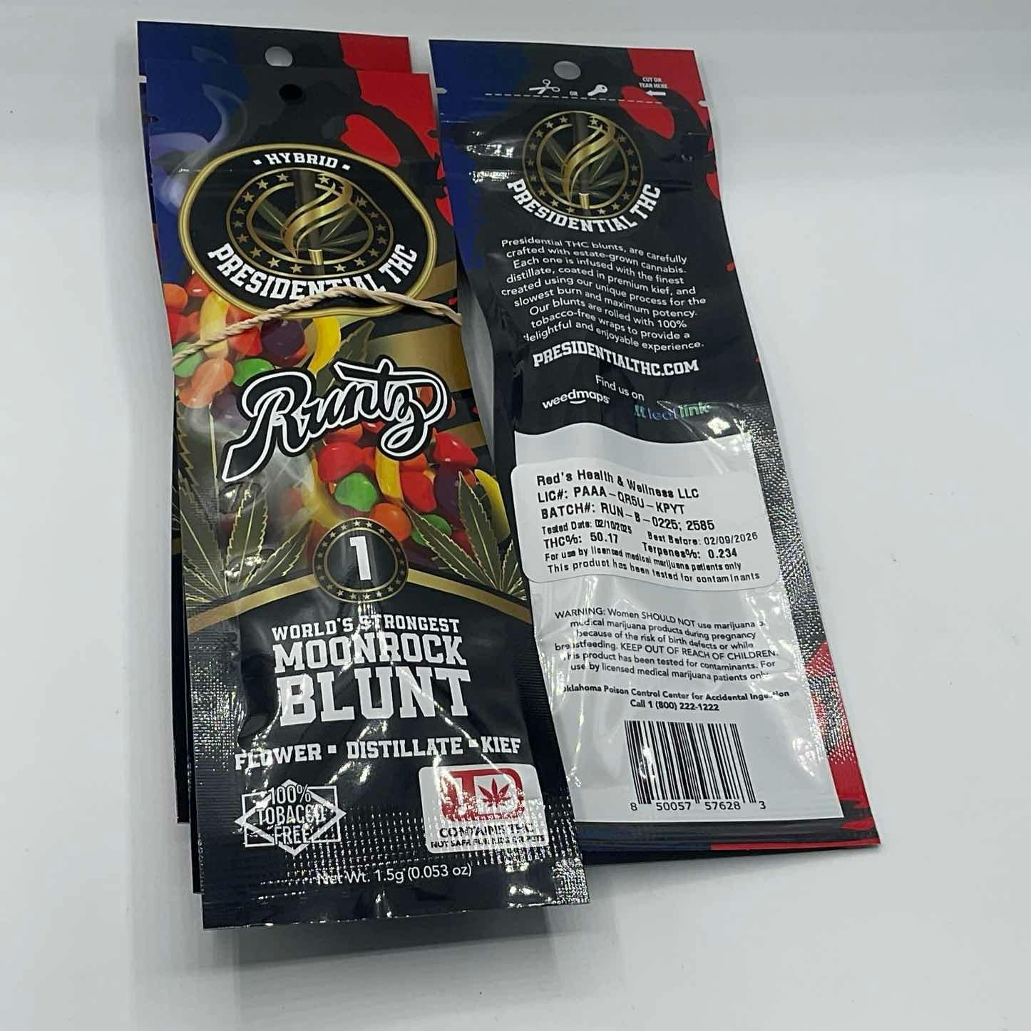Runtz | Moon Rock Infused Blunt | 1.5g
