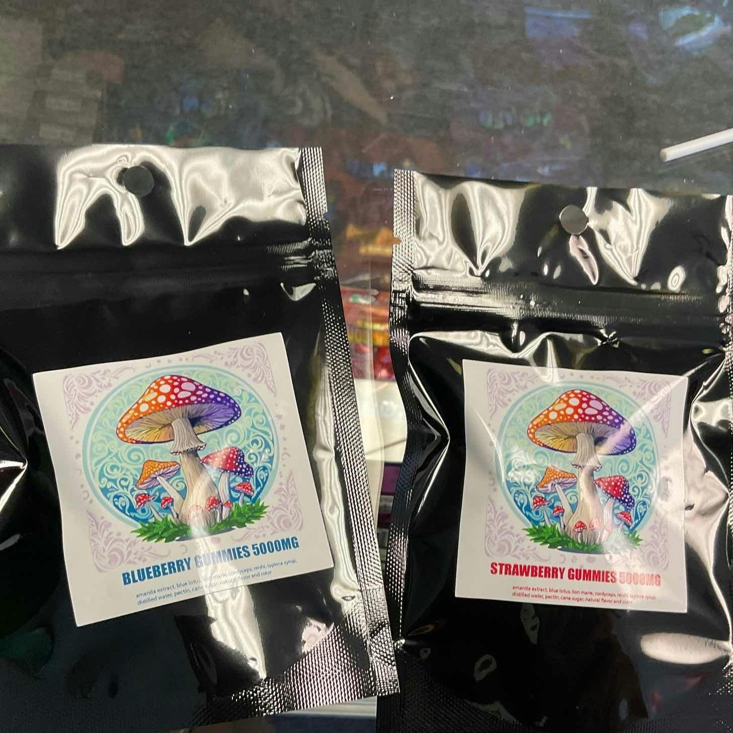 5000mg Mushroom gummies