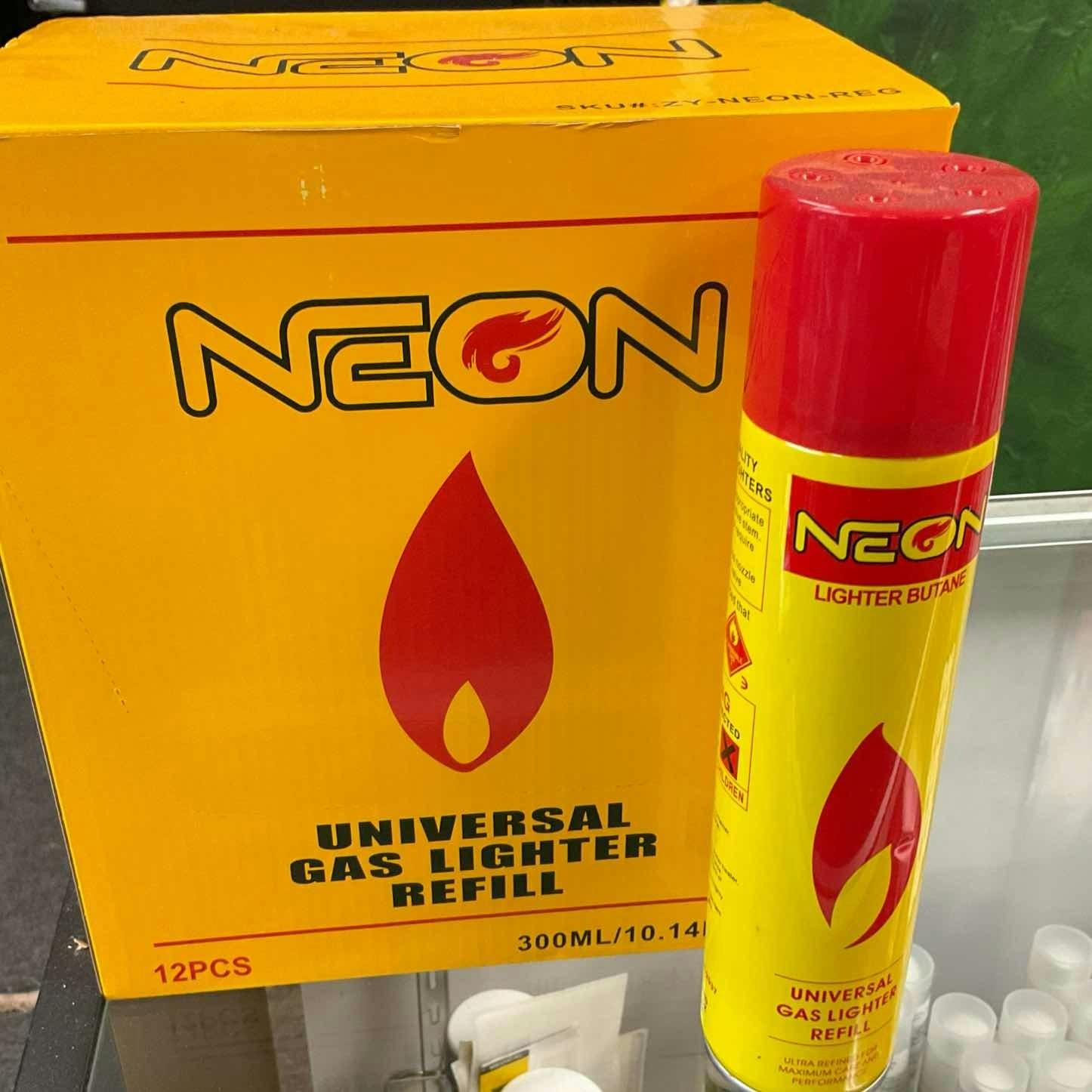 neon butane refill