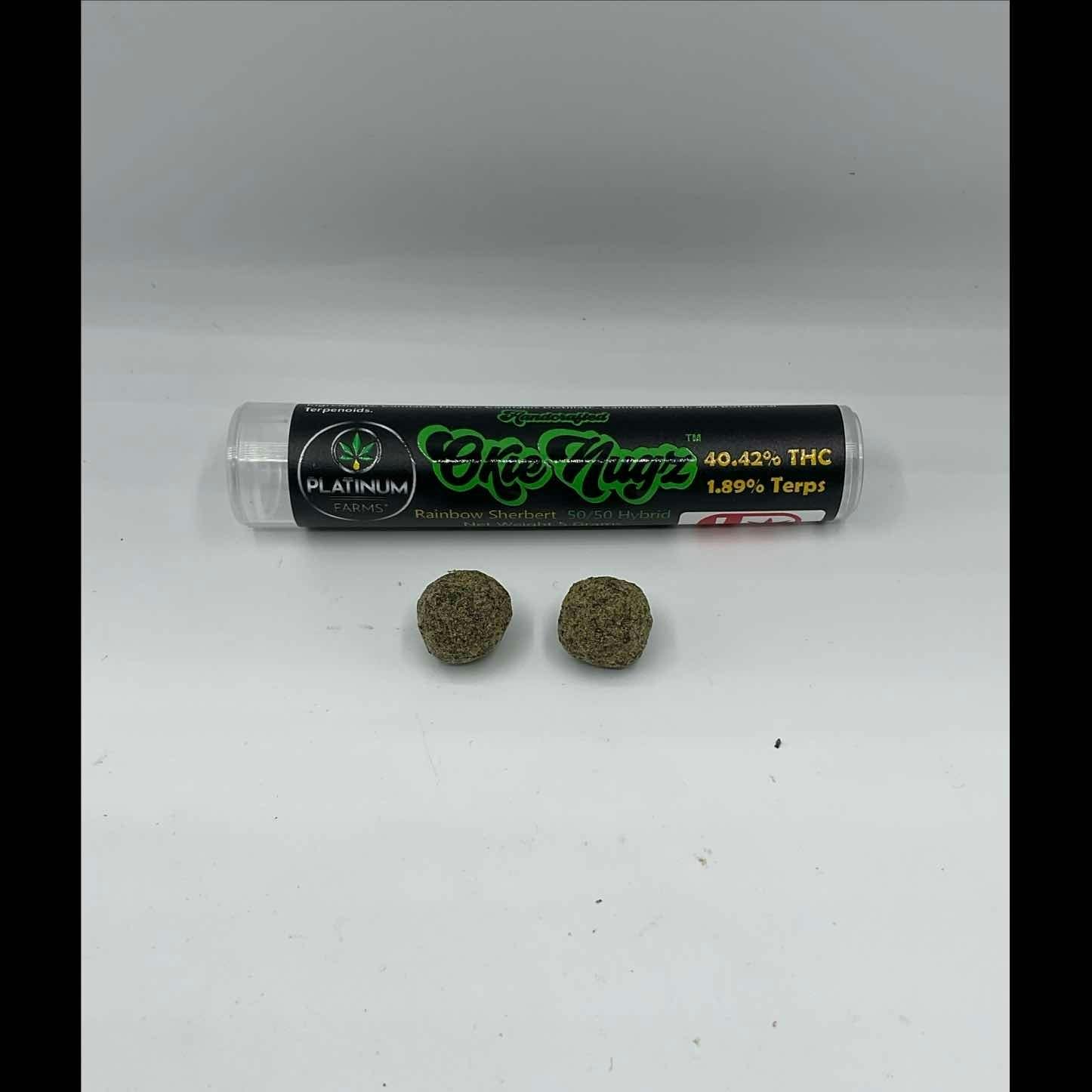 Okie Nugz - 5g - Rainbow Sherbert (40.42%)