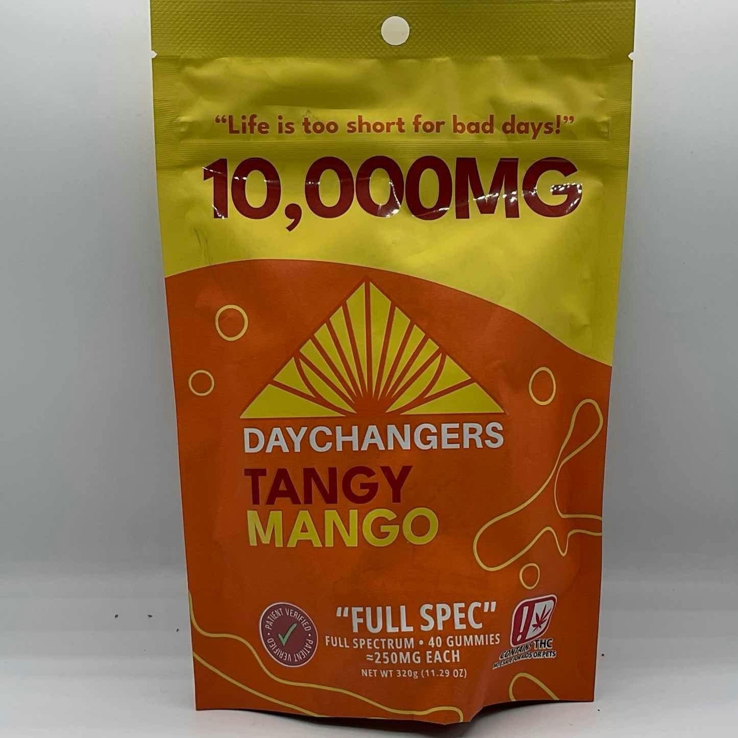 Day Changers - 10,000mg Tangy Mango Gummy 40ct.