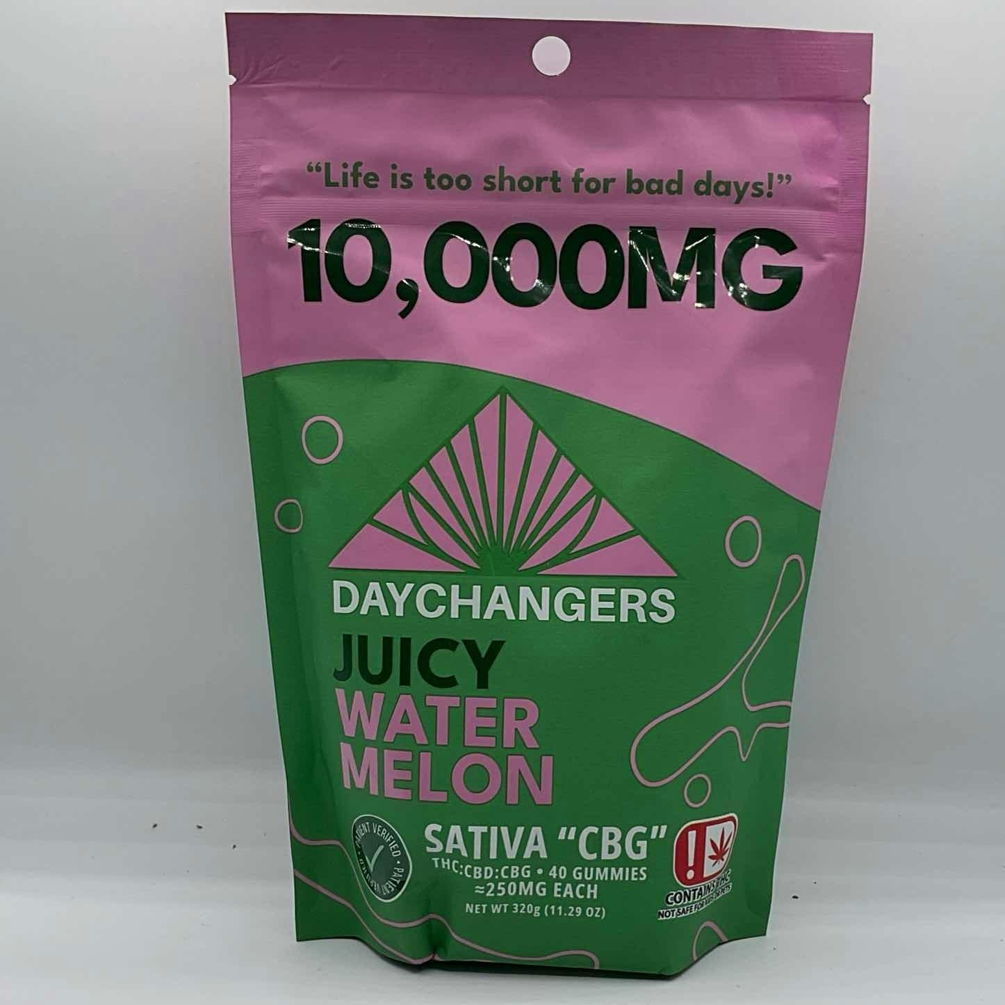 Day Changers - 10,000mg Juicy Watermelon Gummy 40ct.