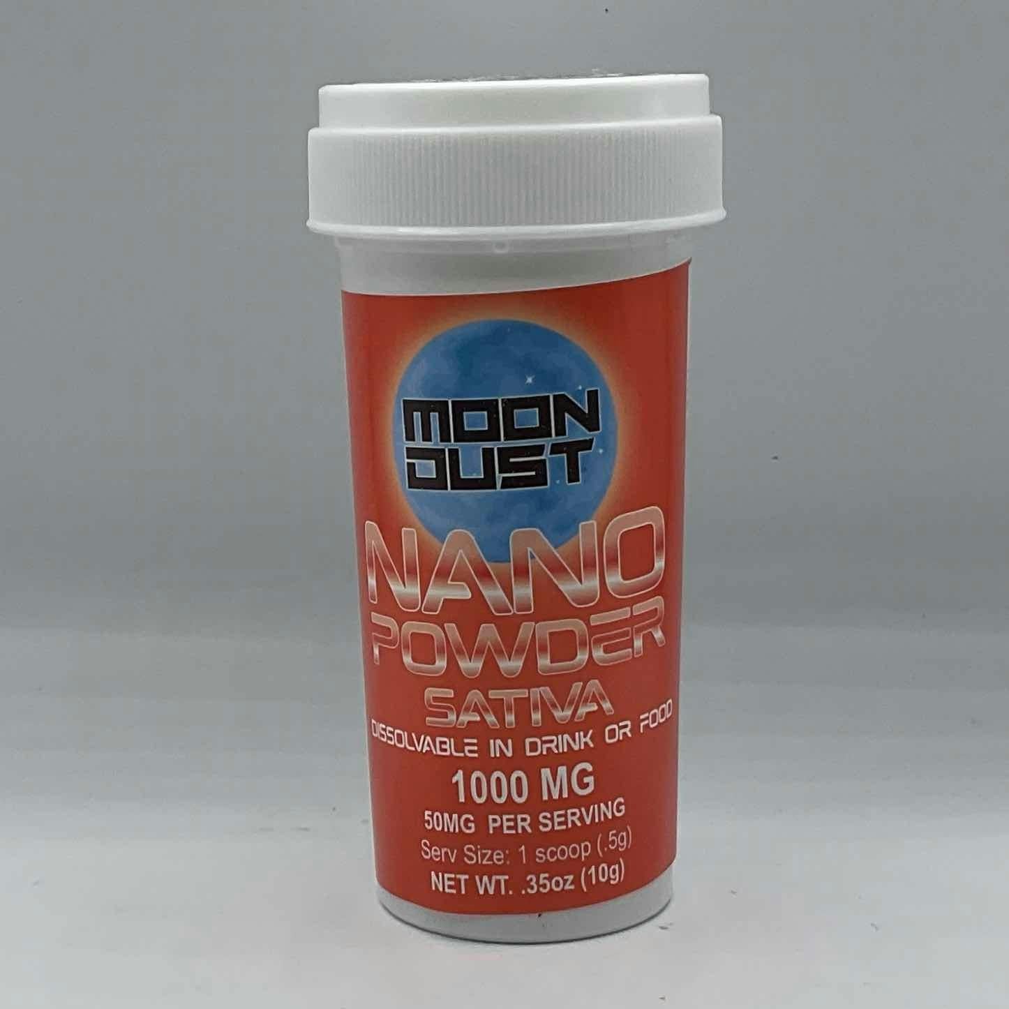 Moon Dust | Sativa Nano Powder | Mix-ins | 1000mg | 1g