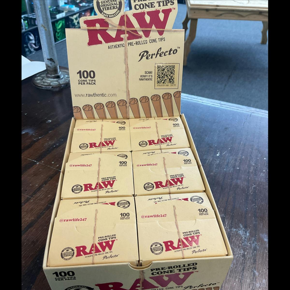 raw tips 100