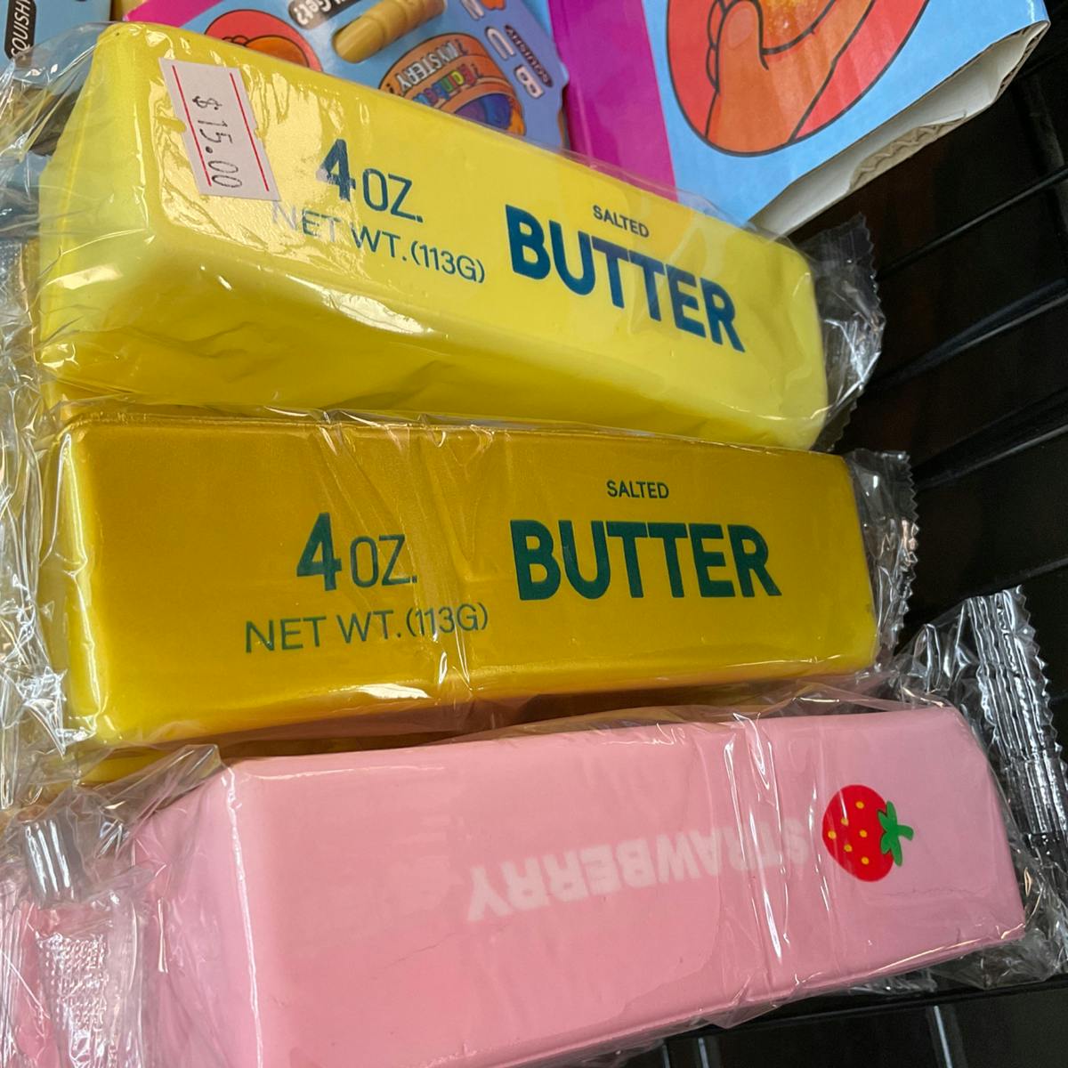 Butter / pink squishy