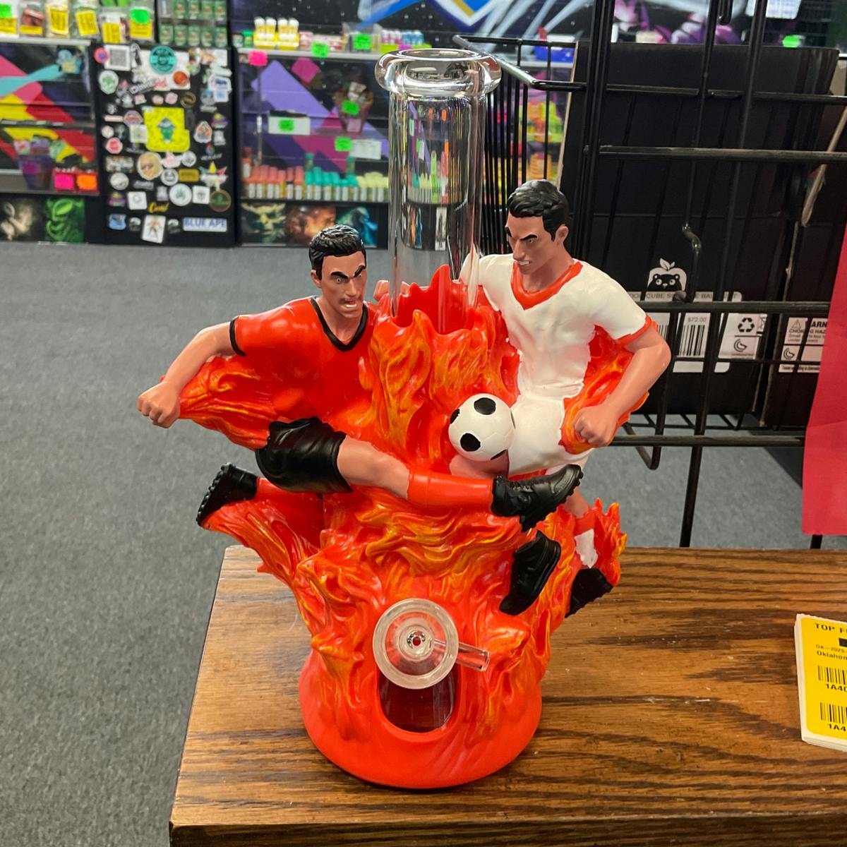 Soccer competition bong
