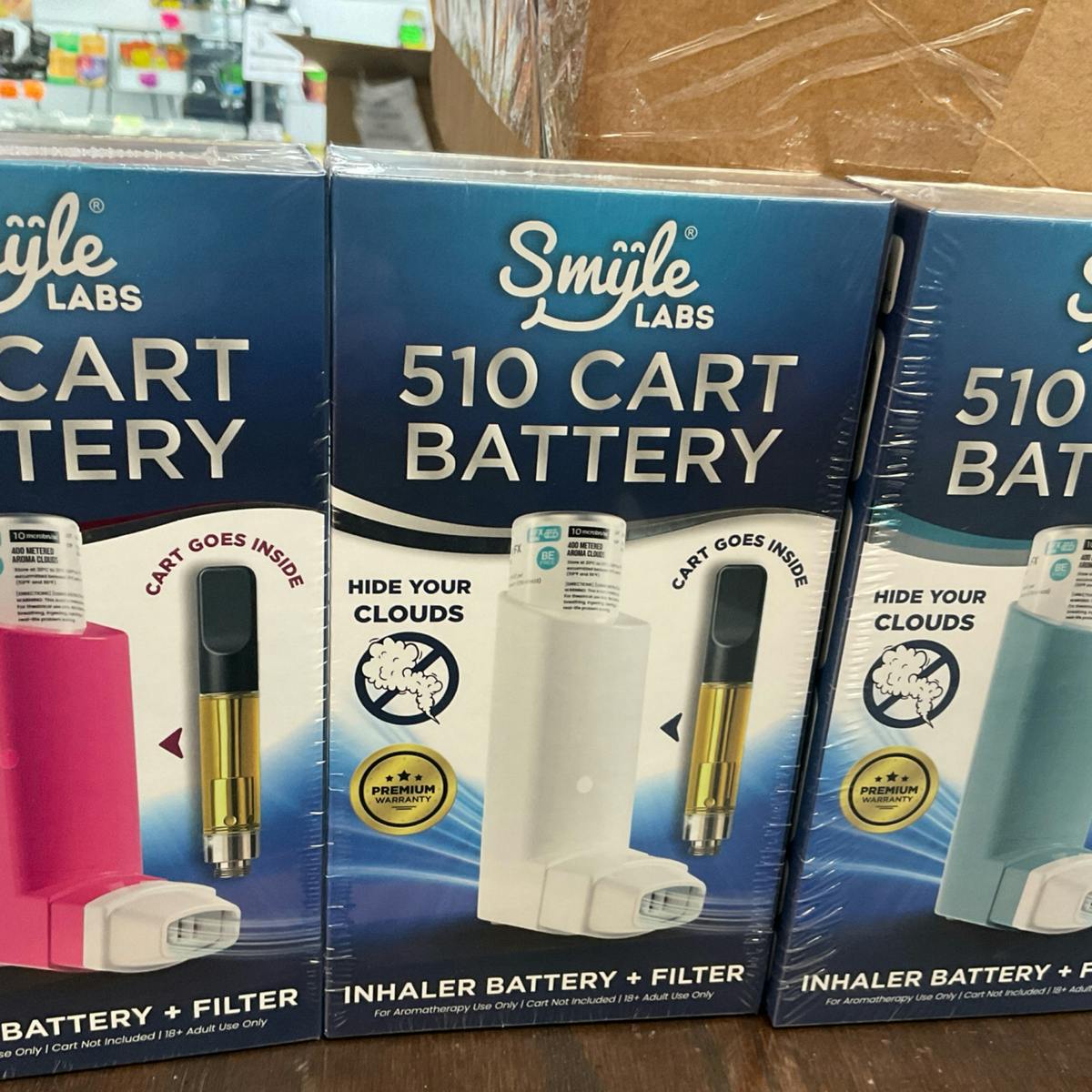 Inhaler battery